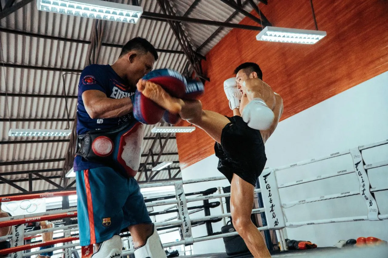 Muay Thai class at Ronin Martial Arts